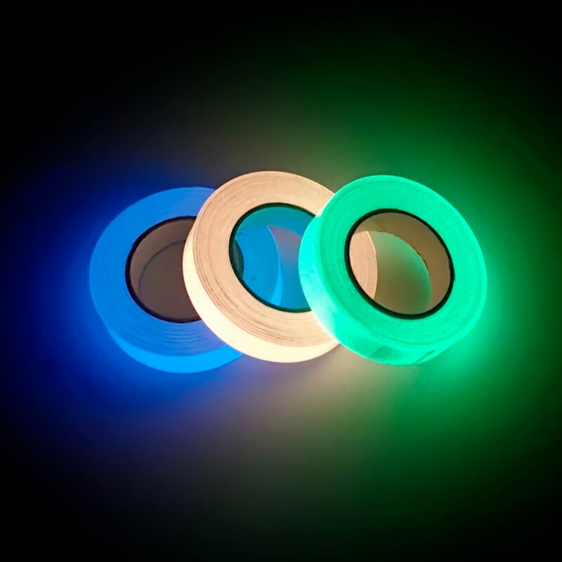 1/2/3 vnt Vandeniui atsparios šviečiančios juostos Lipnios įspėjamosios juostos Naktinis matymas švyti tamsoje Sauga Namų sodo apdaila