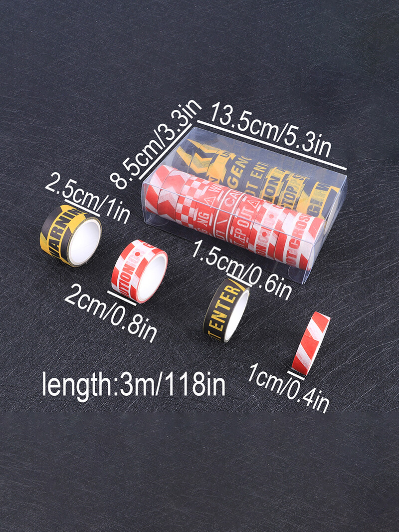 16 bucăți Cordon Washi Tape Materiale pentru albume de albume Washitape Cinta Adhesiva Decorativa Staționar Jurnal de decorare Bandă de mascare