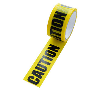 1-rolă DIY 48mm * 25m Benzi de avertizare Opp Autocolant Anti-alunecare Atenție Barieră Benzi de siguranță pentru acasă Magazin Depozit Fabrică Școală