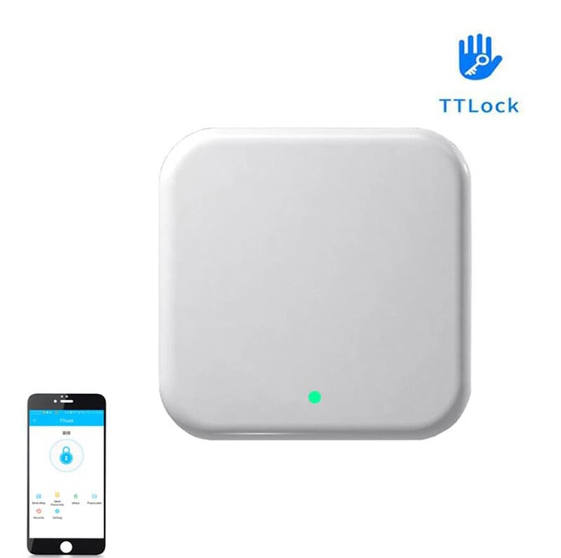 „TTLock APP“ įrenginio užrakto šliuzas G2 „Bluetooth“ suderinamas su „WiFi“ keitiklis, skirtas nuotolinio valdymo pultui „Smart Lock“