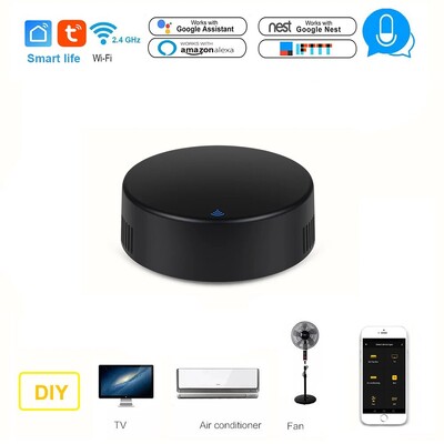 ONENUO TUYA WIFI nuotolinio valdymo pultas Home Smart Life APP Išmanusis WIFI universalus nuotolinio valdymo pultas televizoriui / oro kondicionieriui / ventiliatoriui