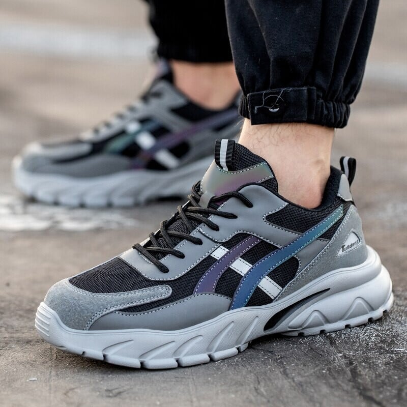 Muške zaštitne cipele Radne tenisice otporne na probijanje Lagane radne cipele Muške cipele s čeličnim prstima Zaštitne čizme Neuništive cipele