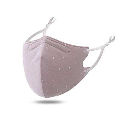 Mască de față cu imprimare pentru adulți, țesătură de bumbac respirabilă, mască lavabilă, unisex, reutilizare, măști rezistente la praf, decorare