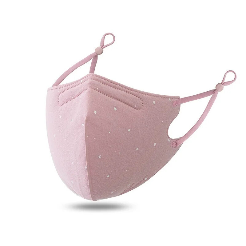 Mască de față cu imprimare pentru adulți, țesătură de bumbac respirabilă, mască lavabilă, unisex, reutilizare, măști rezistente la praf, decorare