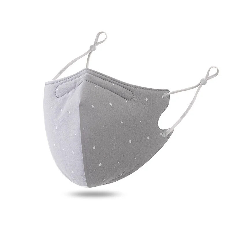 Mască de față cu imprimare pentru adulți, țesătură de bumbac respirabilă, mască lavabilă, unisex, reutilizare, măști rezistente la praf, decorare