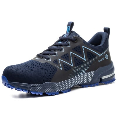 Zaštitne cipele Muške Ženske Čelične kapice protiv pucanja Neuništive lagane prozračne tenisice Radne cipele Zaštitne čizme