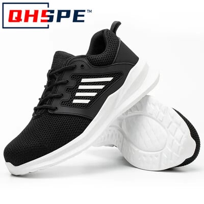 Παπούτσια εργασίας Ατσάλινα παπούτσια για τα δάχτυλα Ανδρικά παπούτσια ασφαλείας Παπούτσια εργασίας με προστασία από τρύπημα Μπότες Μόδα άφθαρτα παπούτσια Ασφάλεια