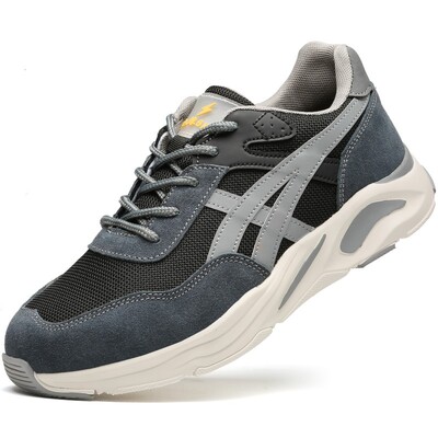 Zaštitne cipele s čeličnim nožnim prstima, otporne na udarce, muške, ženske, radne tenisice, muške zaštitne radne cipele otporne na probijanje, muške zaštitne neuništive cipele