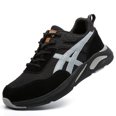 Zaštitne cipele s čeličnim nožnim prstima, otporne na udarce, muške, ženske, radne tenisice, muške zaštitne radne cipele otporne na probijanje, muške zaštitne neuništive cipele