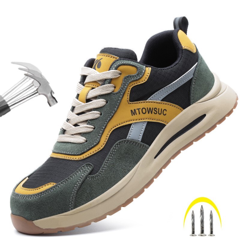 Zaštitne cipele s čeličnim nožnim prstima, otporne na udarce, muške, ženske, radne tenisice, muške zaštitne radne cipele otporne na probijanje, muške zaštitne neuništive cipele