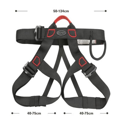 Pusķermeņa drošības josta augstkalnu darba drošības jostas āra kāpšanas glābšanas elektriķa celtniecības aizsargaprīkojums