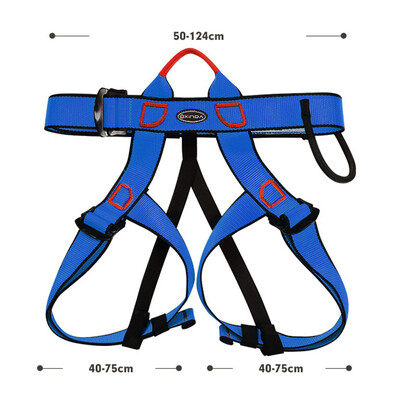 Pusķermeņa drošības josta augstkalnu darba drošības jostas āra kāpšanas glābšanas elektriķa celtniecības aizsargaprīkojums