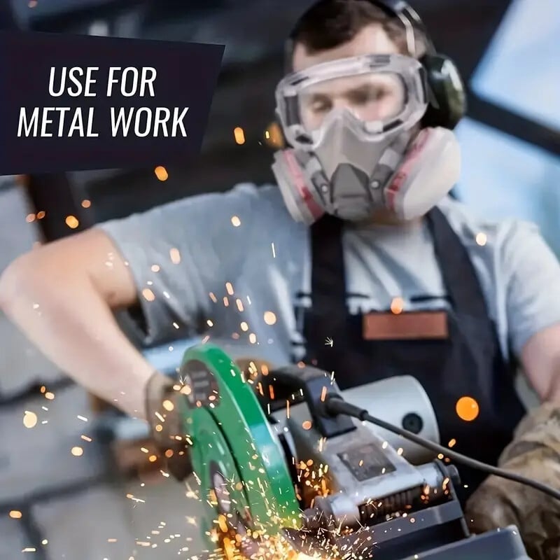 6200 Pola lica protiv prašine, plinska maska, respirator za industrijsku boju u spreju, kemijske organske pare s filtrima za zaštitu široke uporabe