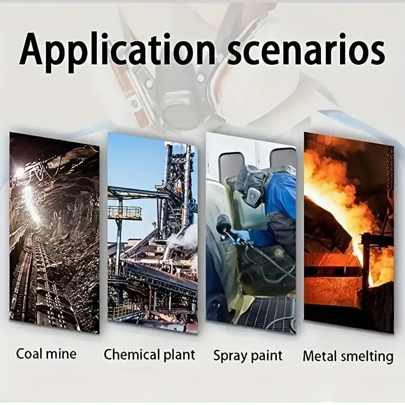 6200 Pola lica protiv prašine, plinska maska, respirator za industrijsku boju u spreju, kemijske organske pare s filtrima za zaštitu široke uporabe