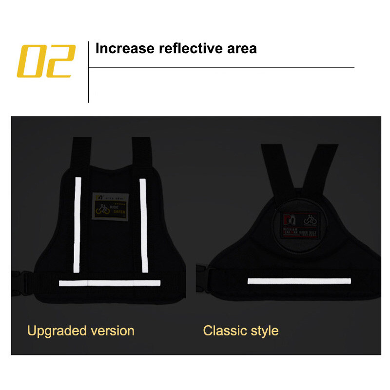 Motocyklový nastaviteľný bezpečnostný pás pre deti, reflexný detský bezpečnostný pás na zadné sedadlo, popruh na motocykel, priedušný postroj, proti pádu