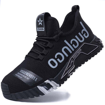 Παπούτσια Ασφαλείας Ανδρικά Γυναικεία Παπούτσια Εργασίας Ατσάλινο Καπάκι Δάχτυλων Μπότες Ασφαλείας Ανδρικά πάνινα παπούτσια εργασίας Κατασκευαστικά άφθαρτα Ανδρικά παπούτσια