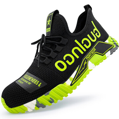 Παπούτσια Ασφαλείας Ανδρικά Γυναικεία Παπούτσια Εργασίας Ατσάλινο Καπάκι Δάχτυλων Μπότες Ασφαλείας Ανδρικά πάνινα παπούτσια εργασίας Κατασκευαστικά άφθαρτα Ανδρικά παπούτσια