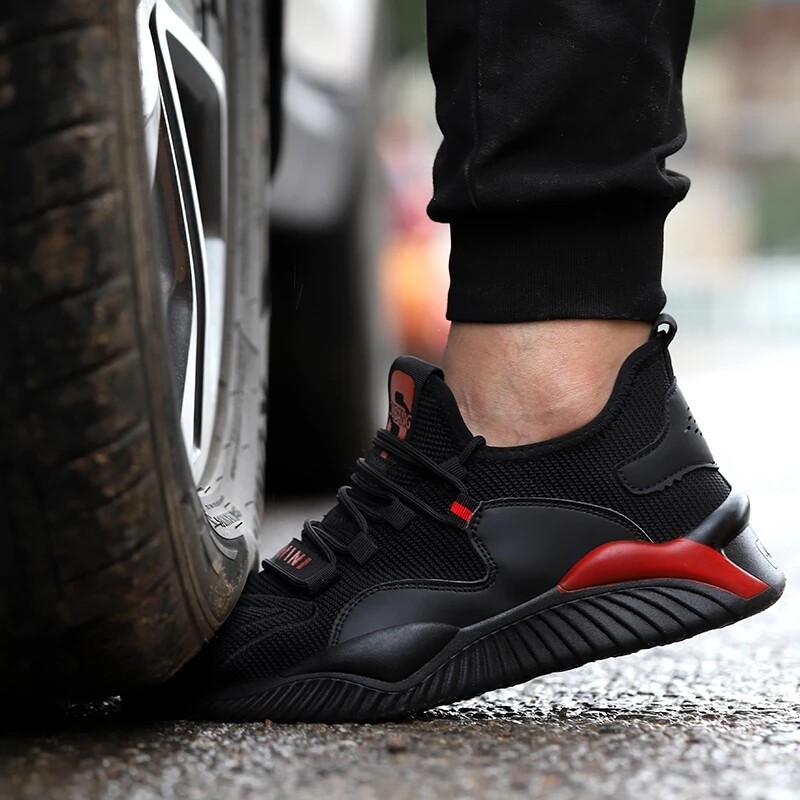 Παπούτσια Ασφαλείας Ανδρικά Γυναικεία Παπούτσια Εργασίας Ατσάλινο Καπάκι Δάχτυλων Μπότες Ασφαλείας Ανδρικά πάνινα παπούτσια εργασίας Κατασκευαστικά άφθαρτα Ανδρικά παπούτσια