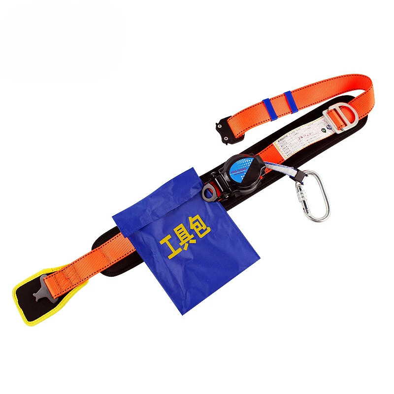 Επαγγελματικό εργαλείο Safety Outdoor Αναρρίχηση στη μέση Ζώνη ασφαλείας Σχοινί διάσωσης με προσαρμοζόμενη πόρπη Εξοπλισμός αναρρίχησης Acce