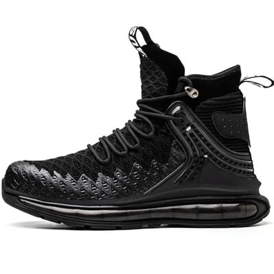 Cizme de lucru de siguranță la modă pentru bărbați mărimea plus 50 pentru bărbați de înaltă calitate, constructii indestructibile, pantofi anti-zdrobire, pantofi pantofi încălțăminte