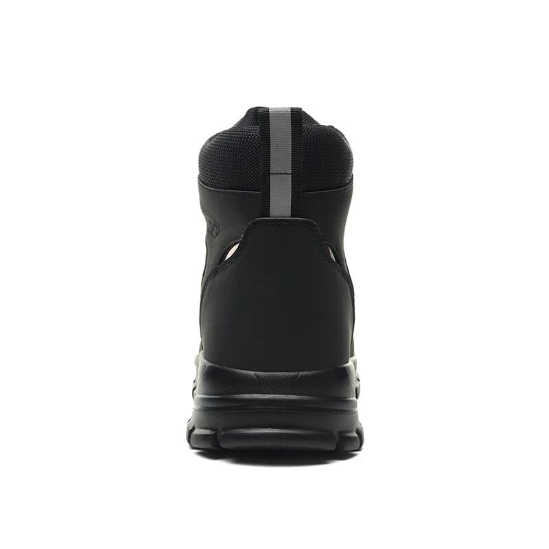 Cizme de siguranță impermeabile pentru bărbați, cizme de lucru indestructibile cu vârf de oțel, pantofi de siguranță rezistenți la zdrobire, rezistenți la înjunghiere, biker Botas Para Hombre