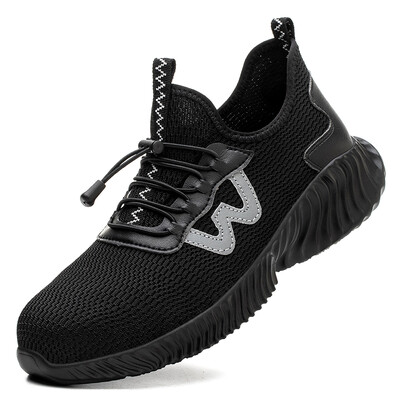 Darbo saugos batai Vyriški apsauginiai batai Apsauginiai batai, apsaugantys nuo smūgių, darbiniai batai, sportbačiai, avalynė, vyriški darbiniai batai, Nesunaikinami