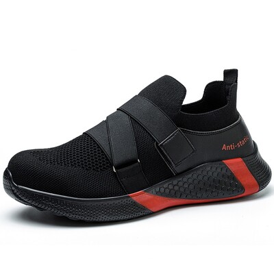 Lengvi vyriški apsauginiai batai Plieniniai pirštai Darbo batai Apsauginiai apsauginiai sportbačiai Nedūžtantys Antistatiniai darbo saugos batai