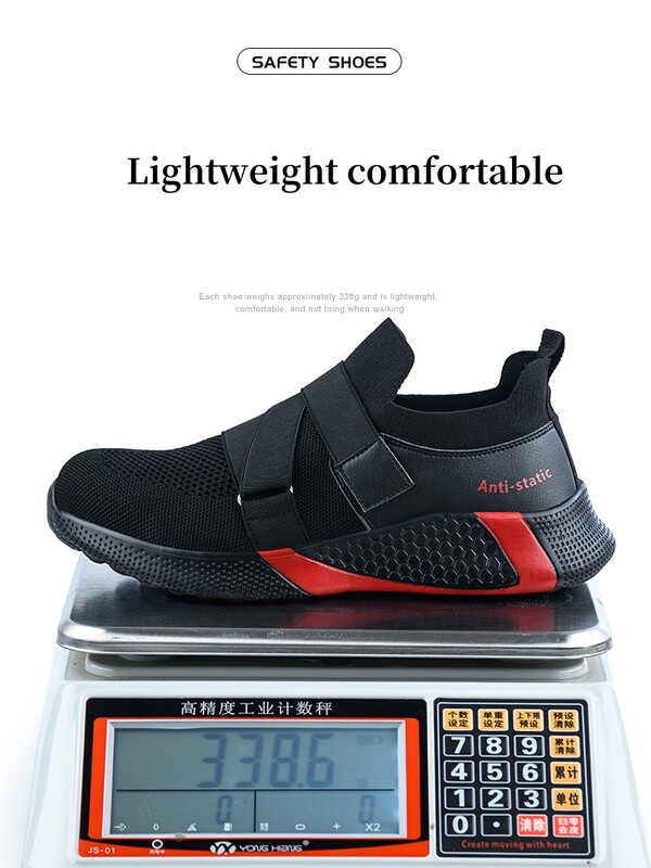 Lengvi vyriški apsauginiai batai Plieniniai pirštai Darbo batai Apsauginiai apsauginiai sportbačiai Nedūžtantys Antistatiniai darbo saugos batai