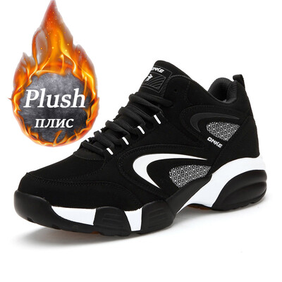 Žieminiai odiniai batai Vyriški Vandeniui atsparūs Vyriški sportbačiai Šilti žygiai Darbas Laisvalaikio batai Vyras Rudens Neslystantis Aukšta viršūnė Žygiai Sportas