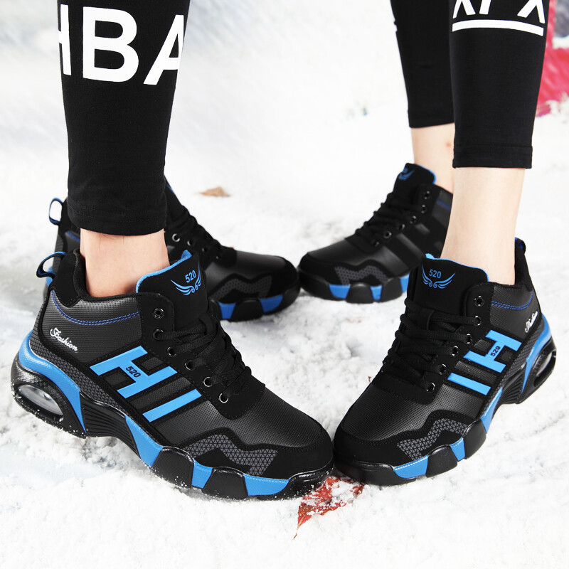 Žieminiai odiniai batai Vyriški Vandeniui atsparūs Vyriški sportbačiai Šilti žygiai Darbas Laisvalaikio batai Vyras Rudens Neslystantis Aukšta viršūnė Žygiai Sportas