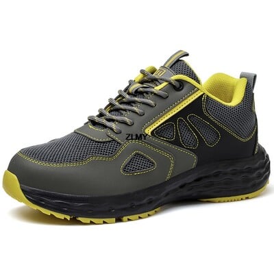 Ελαφριά Ανδρικά Παπούτσια Ασφαλείας Μόνωση 6kv Μπότες Ασφαλείας Εργασίας Χωρίς Μεταλλικές Μπότες Εργασίας Άντρες που αναπνέουν Ανδρικά Αθλητικά Αθλητικά Παπούτσια Νέα