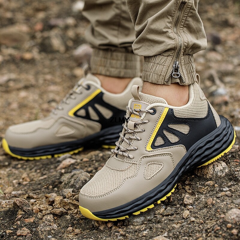 Ελαφριά Ανδρικά Παπούτσια Ασφαλείας Μόνωση 6kv Μπότες Ασφαλείας Εργασίας Χωρίς Μεταλλικές Μπότες Εργασίας Άντρες που αναπνέουν Ανδρικά Αθλητικά Αθλητικά Παπούτσια Νέα