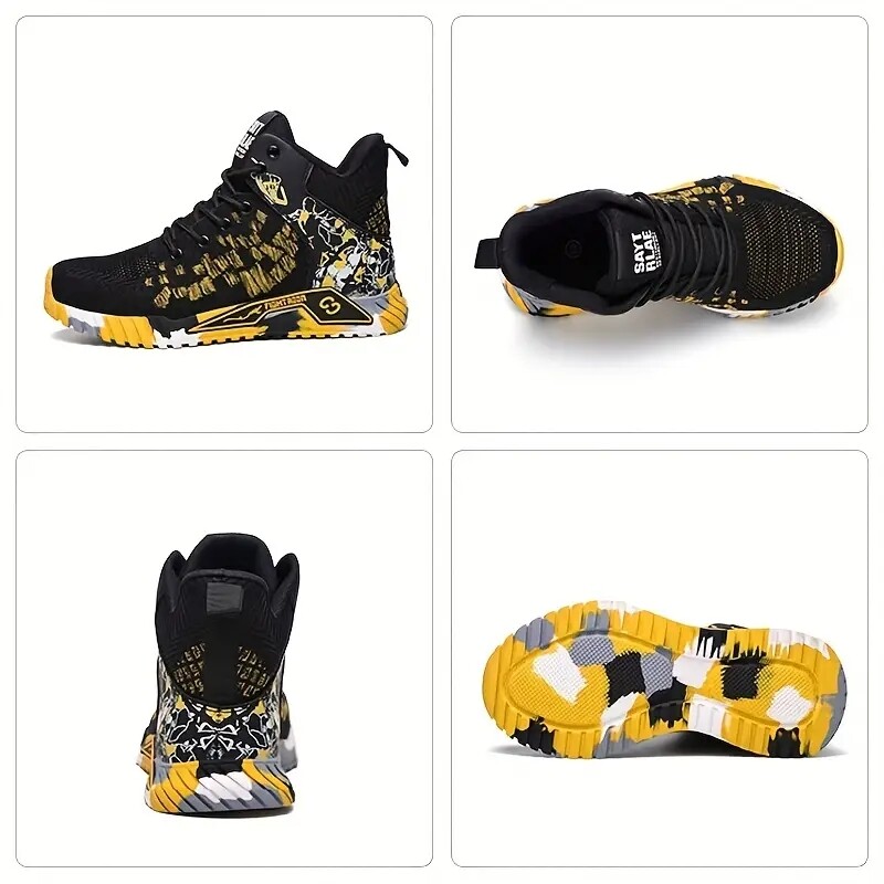 Παπούτσια ασφαλείας Man for Work Μπότες ασφαλείας Steel Toe Work Sneakers Αντιδιατρητικά παπούτσια εργασίας Fashion High Top Άφθαρτα παπούτσια