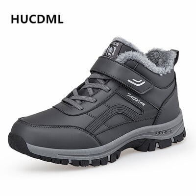 Αδιάβροχες χειμωνιάτικες ανδρικές μπότες Suede ζεστές γυναικείες μπότες για χιόνι Ανδρικά παπούτσια εργασίας Casual παπούτσια Ψηλό τοπ Ψηλοτοπάκι Αντιολισθητικά μποτάκια