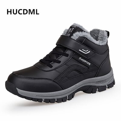 Αδιάβροχες χειμωνιάτικες ανδρικές μπότες Suede ζεστές γυναικείες μπότες για χιόνι Ανδρικά παπούτσια εργασίας Casual παπούτσια Ψηλό τοπ Ψηλοτοπάκι Αντιολισθητικά μποτάκια