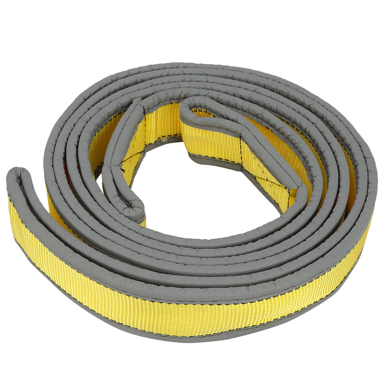 ZK30 8 tone de înaltă rezistență pentru remorcă de mașină curea de remorcare pentru recuperare frânghie cu cârlige în formă de U curea de siguranță