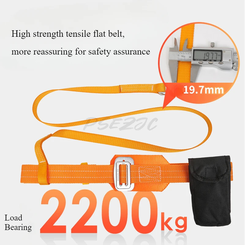 Electrician marin cu o singură talie Operație la înaltă altitudine Protecția muncii Centura ușoară în talie Centura de siguranță Funie de siguranță