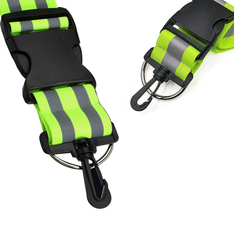 Platus reguliuojamas elastinis diržas, atspindintis pečių diržas, saugos liemenė naktinis bėgimas Aukštos kokybės šviesą atspindinti Gallus didmeninė prekyba