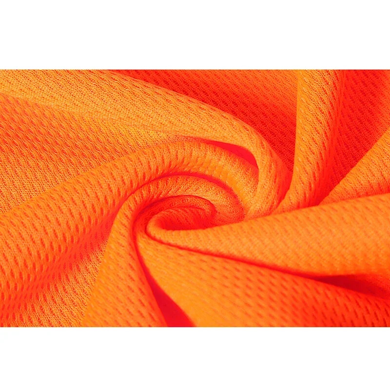 Fluorestseeruv kollane hästi nähtavad särgid Peegeldav ohutus t-särk pikkade varrukatega Hi Vis särk Kiirelt kuivav ehitustöö kulumine