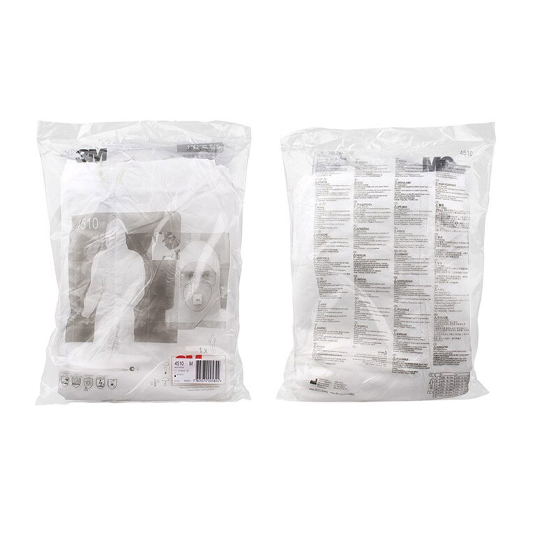 3M 4510 Vienetiniai apsauginiai drabužiai su gobtuvu, purškiamieji pesticidiniai dažai, apsaugantys nuo kietųjų dalelių, buitiniai valymo drabužiai