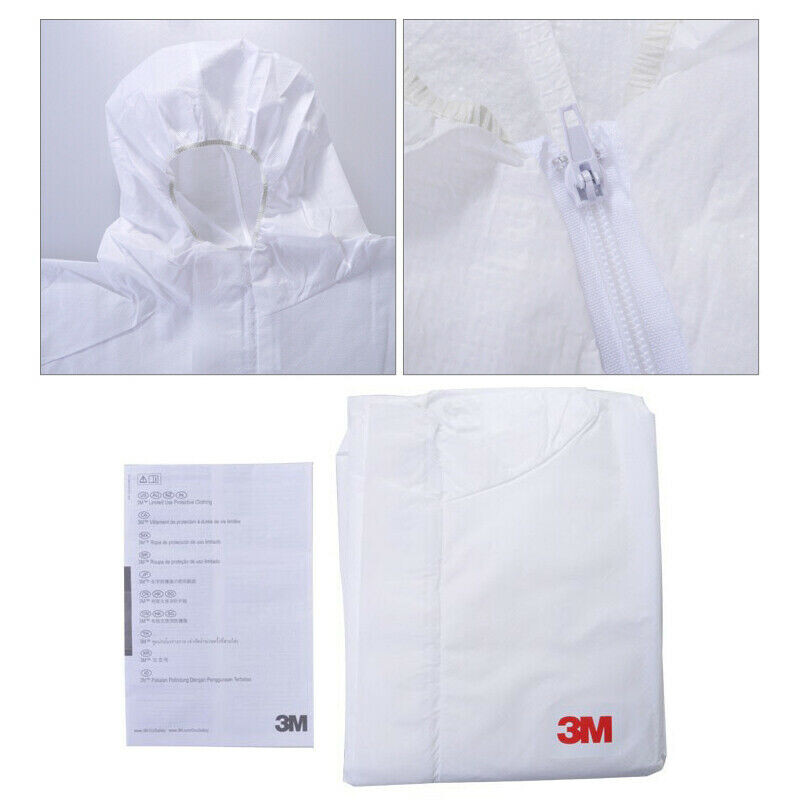 3M 4510 Vienetiniai apsauginiai drabužiai su gobtuvu, purškiamieji pesticidiniai dažai, apsaugantys nuo kietųjų dalelių, buitiniai valymo drabužiai