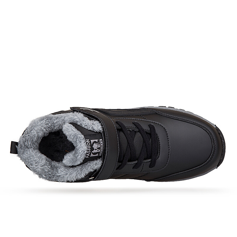 2023 Cizme de iarnă pentru bărbați, din piele de pluș, pantofi impermeabili, pantofi de alpinism, unisex, femei, în aer liber, anti-alunecare, calde, pentru drumeții, cizme bărbat