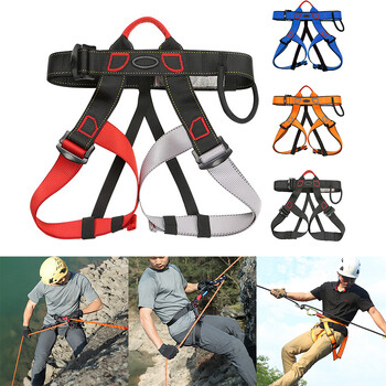 Ζώνη ασφαλείας για εξωτερικούς χώρους Climb Rock Safety λουριά Δέντρο αναρρίχησης μισό σώμα για γυναίκες άνδρες Παιδιά Ιδανικό δώρο για ορειβάτη