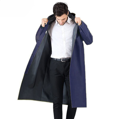 Pelenă de ploaie lungă, rezistentă la ploaie, îngroșată, pentru călătorii pentru studenți, drumeții și alpinism. Costum dintr-o bucată pentru bărbați și femei.