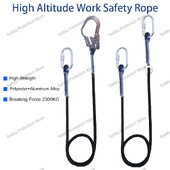 Kõrgel kõrgusel töö turvavöö köis konks Elektrik Kaitsev turvarakmed Köis Kulumiskindel kukkumisvastane puhvri turvaköis