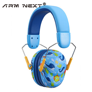 K3 Kid Ear Protection Baby Noise Earmuffs Μείωση θορύβου Ear Defenders ωτοασπίδες για παιδιά Ρυθμιζόμενο NRR 25db Safety ARM NEXT