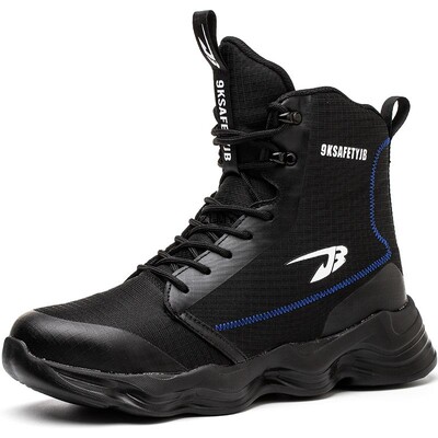 Ανδρικά παπούτσια ασφαλείας ψηλά κορυφαία Ατσάλινα πάνινα παπούτσια με δάχτυλα Ανδρικά παπούτσια ασφαλείας Ανδρικά παπούτσια κατασκευών Προστατευτικά υποδήματα