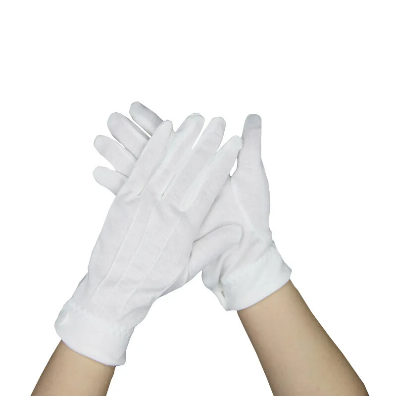 Νέα Λευκά Επίσημα Γάντια Tactical Gloves Tuxedo Honor Guard Parade Santa Men Inspection Winter Gloves 1Pair