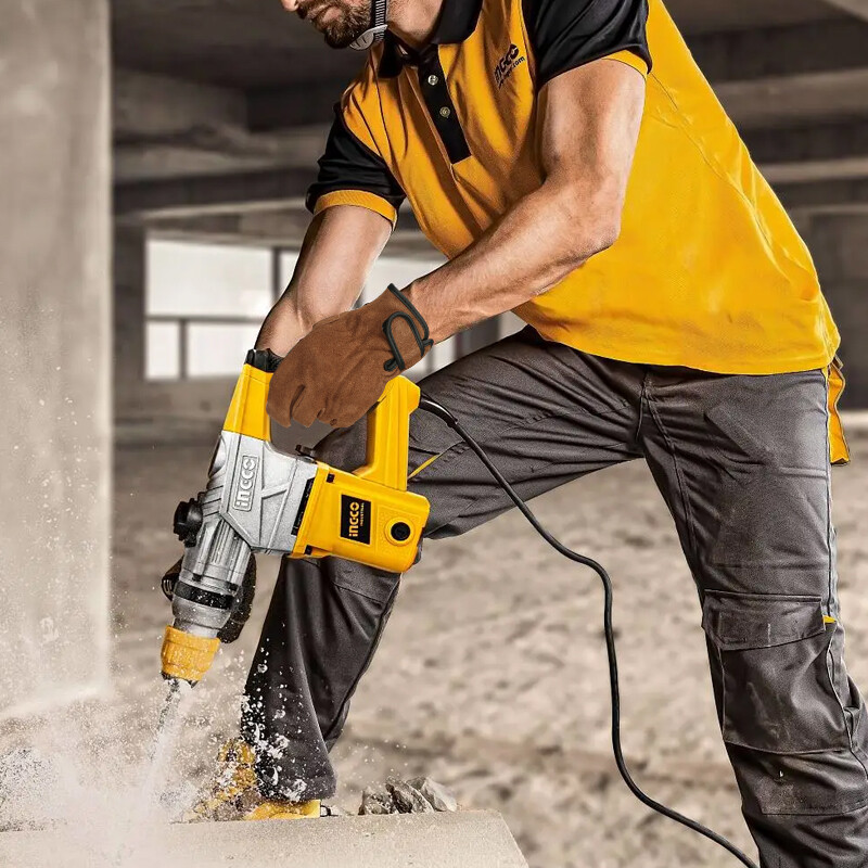 Kožené pracovné rukavice pre mužov, ochrana rúk, mechanické pracovné rukavice, zváranie, gradenské, motocyklové, protišmykové, odolné voči porezaniu, bezpečnostné pracovné...