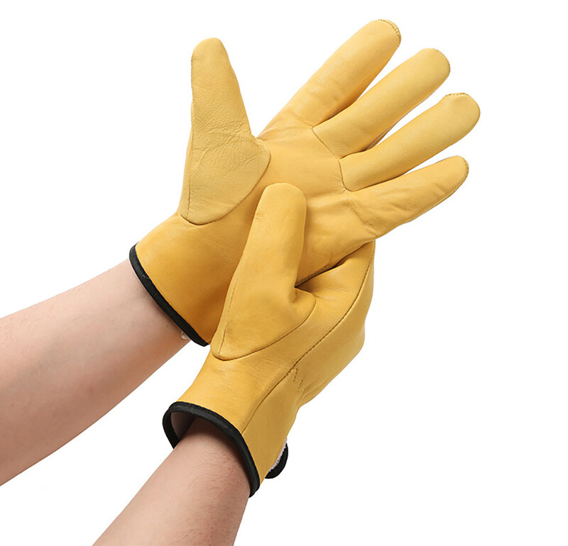 Töökindad Pehme lambanahk, autojuht jahindus autoga talu Aed Keevitamine Turvalisus Kaitse Mehaanikkinnas